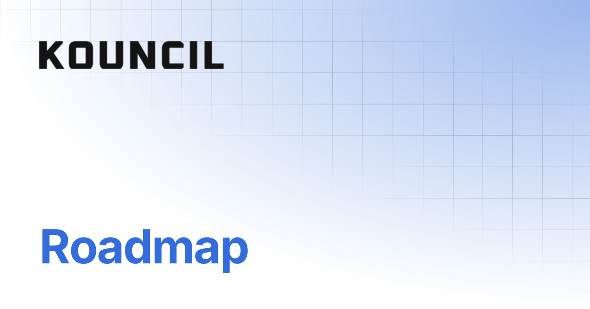 Roadmap Kouncil