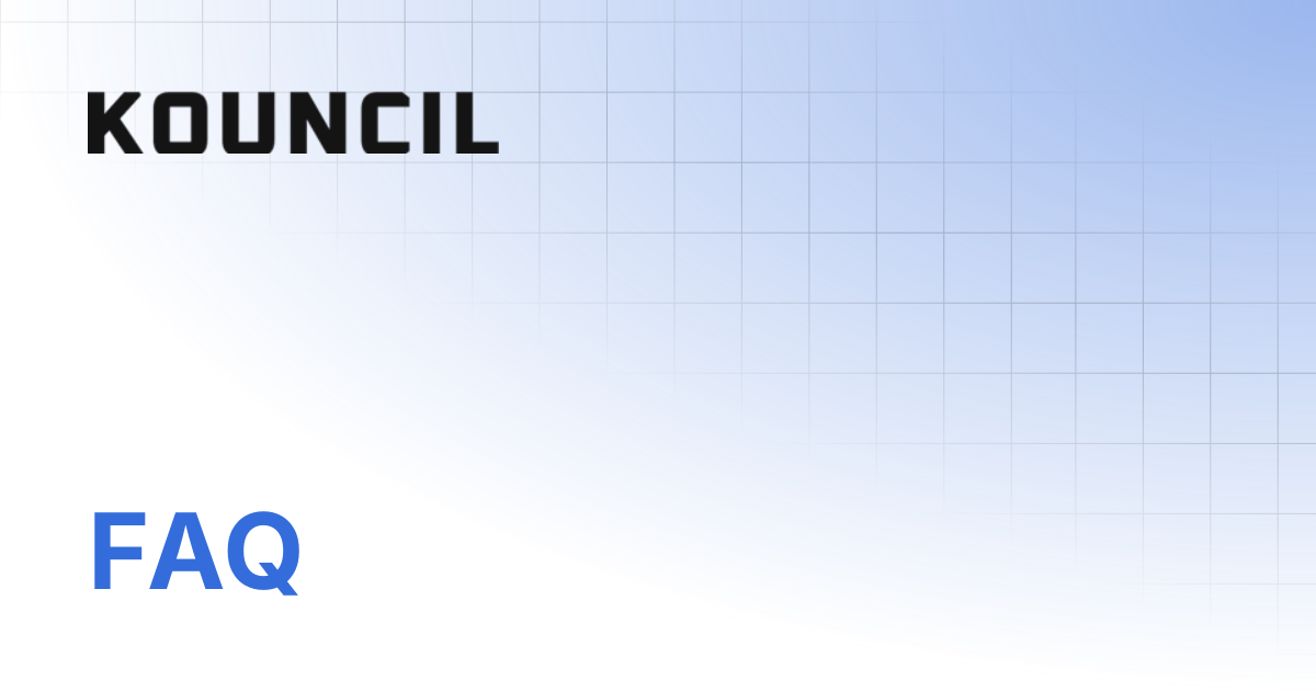 Faq kouncil